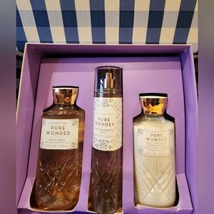 BATH & BODY WORKS PURE WONDER FULL-SIZE GIFT BOX